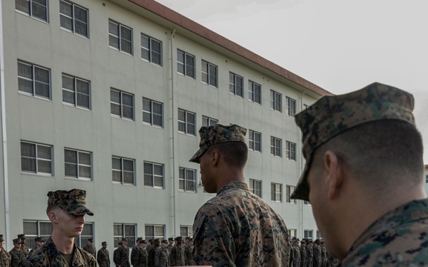 4th Marine Regiment Award and Promotions Ceremony