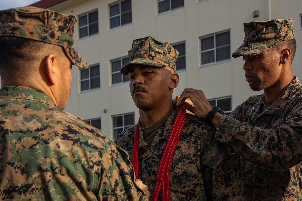 4th Marine Regiment Award and Promotions Ceremony