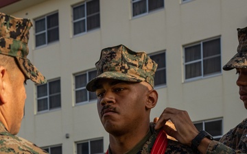 4th Marine Regiment Award and Promotions Ceremony