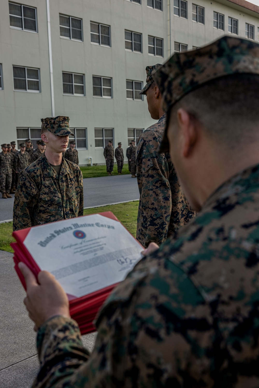 4th Marine Regiment Award and Promotions Ceremony