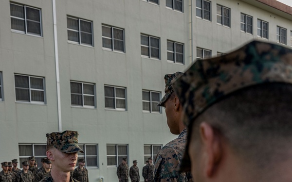 4th Marine Regiment Award and Promotions Ceremony
