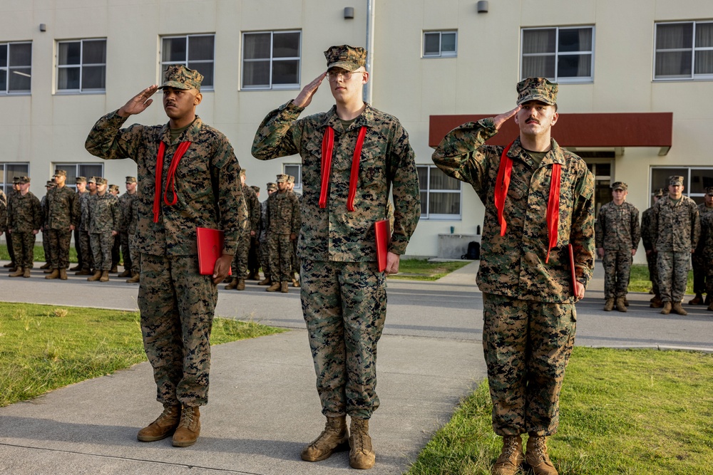 4th Marine Regiment Award and Promotions Ceremony