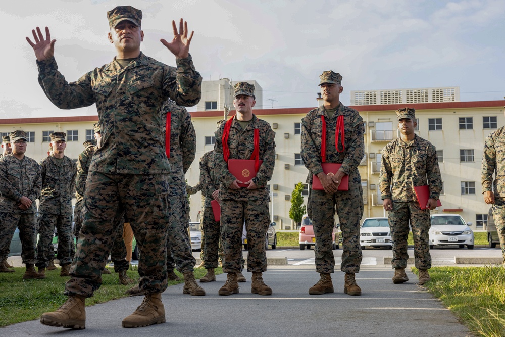 4th Marine Regiment Award and Promotions Ceremony