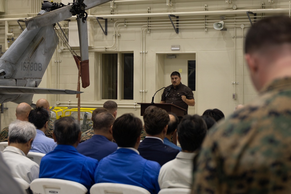 MCAS Futenma holds a ribbon-cutting ceremony for a newly renovated hangar