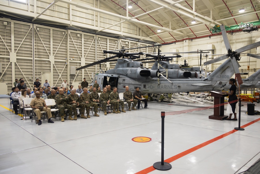 MCAS Futenma holds a ribbon-cutting ceremony for a newly renovated hangar