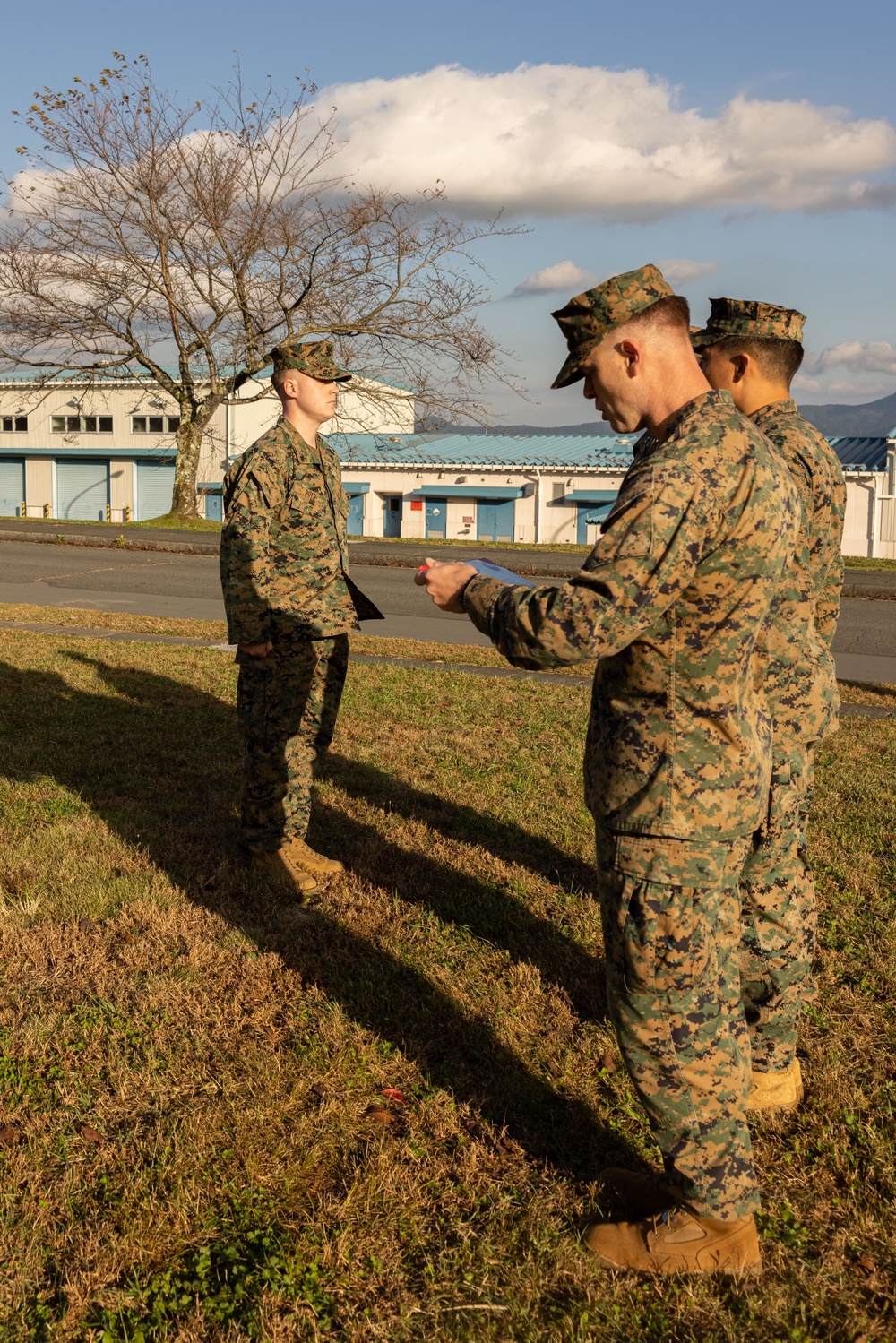 U.S. Navy FMF Pinning Ceremony