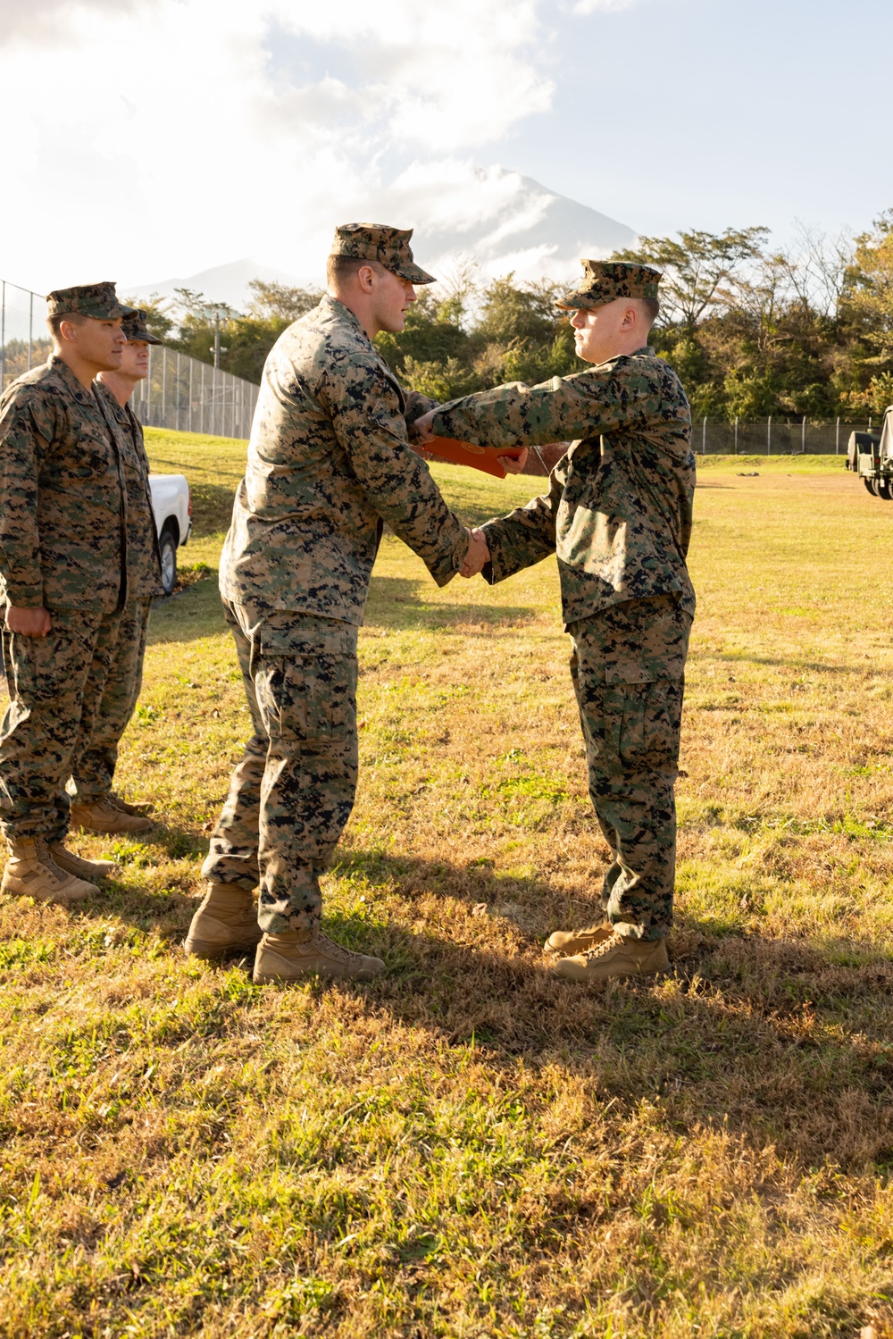 U.S. Navy FMF Pinning Ceremony