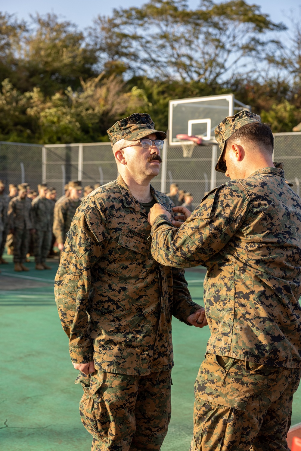 U.S. Navy FMF Pinning Ceremony