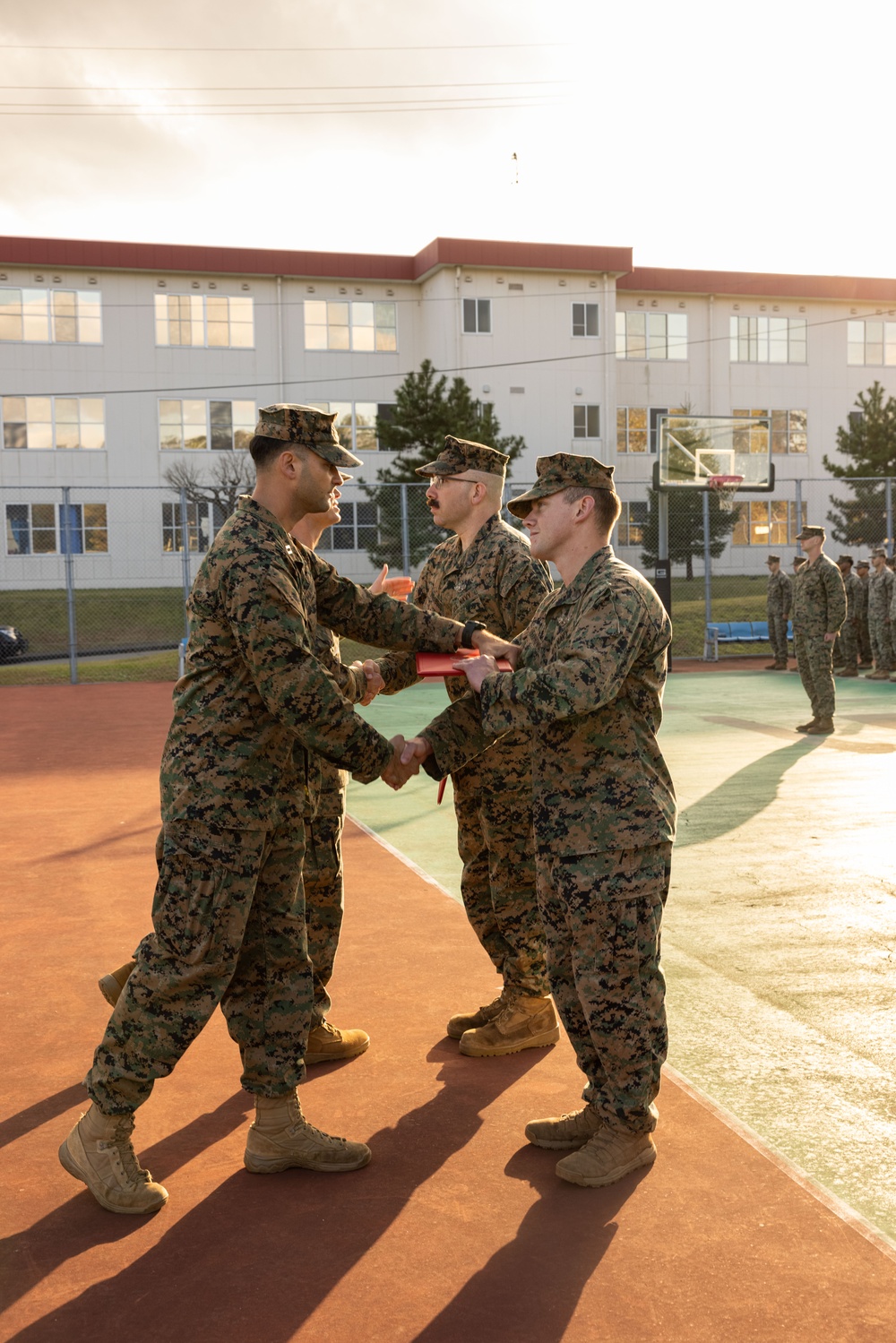 U.S. Navy FMF Pinning Ceremony