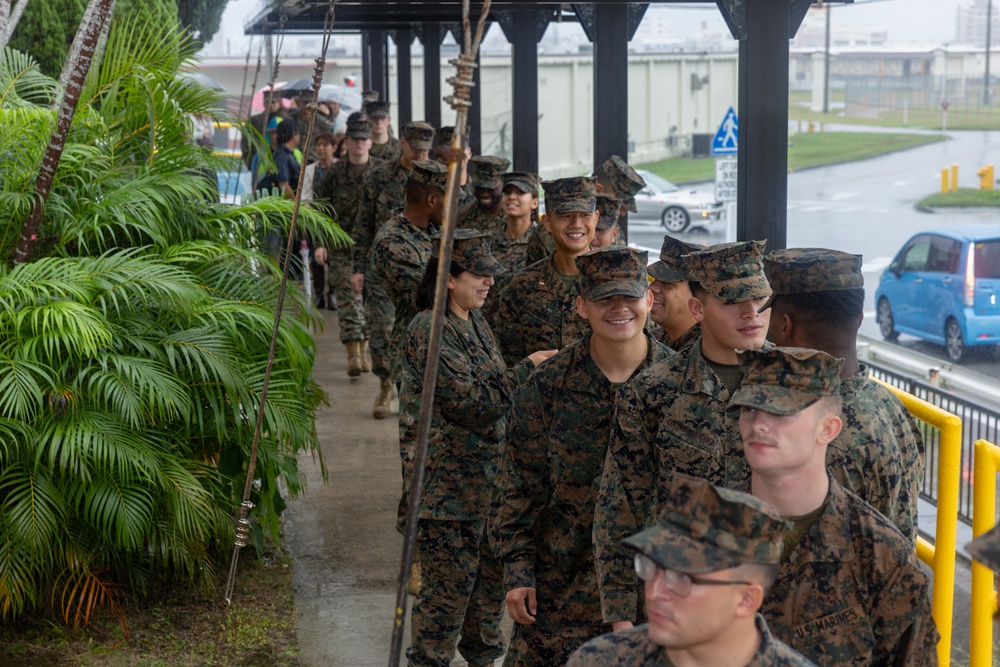 Camp Foster celebrates USMC Birthday | UMSC Birthday Meal 2024