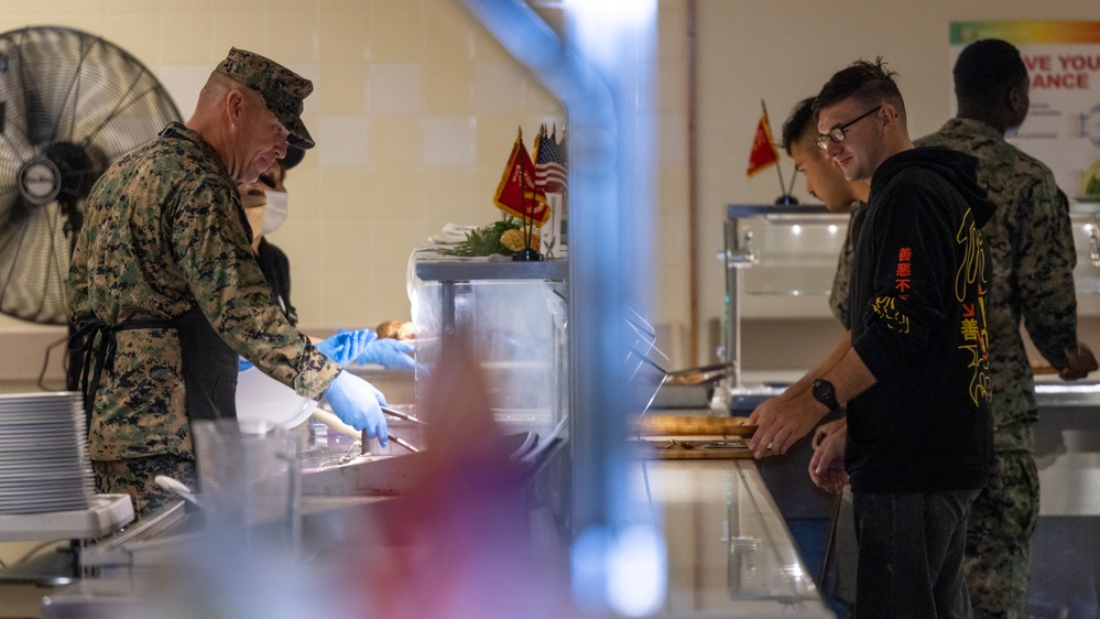 Camp Foster celebrates USMC Birthday | UMSC Birthday Meal 2024