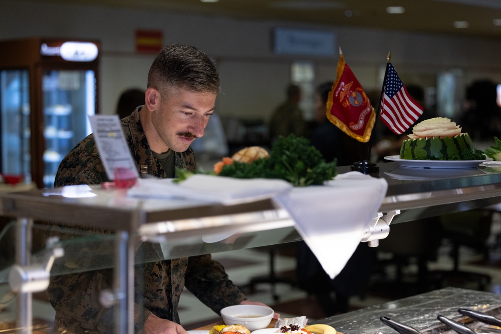 Camp Foster celebrates USMC Birthday | UMSC Birthday Meal 2024