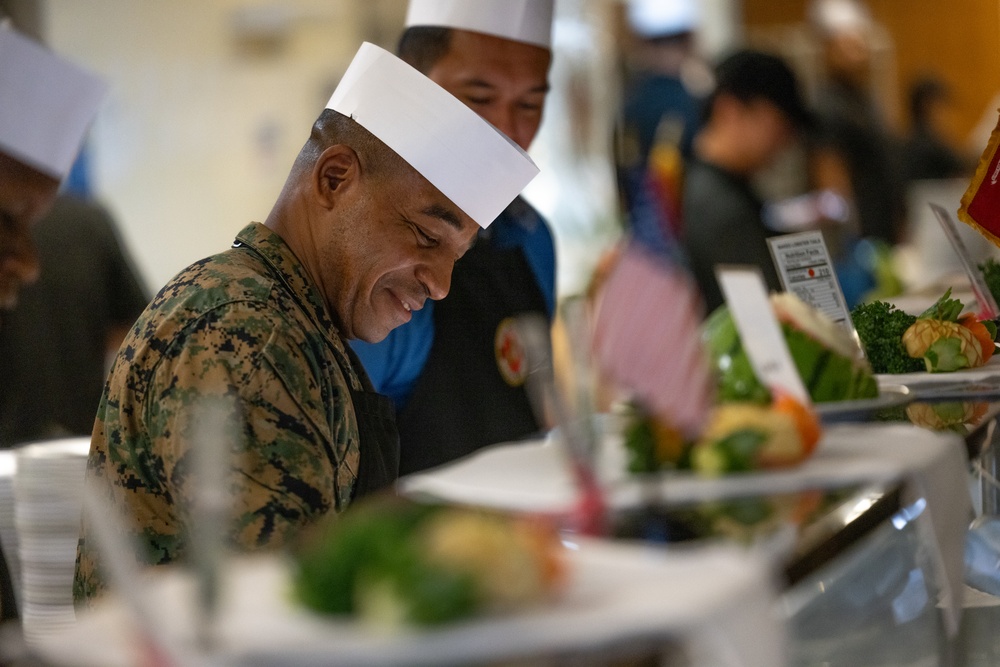 Camp Foster celebrates USMC Birthday | UMSC Birthday Meal 2024