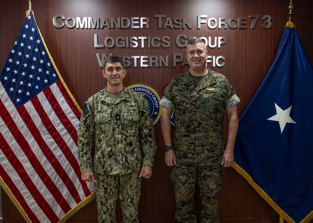 I Marine Expeditionary Force Visits COMLOG  WESTPAC, November 7, 2024