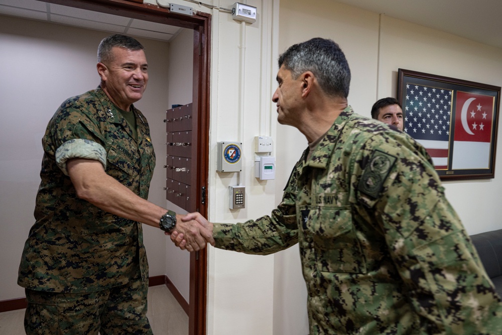 I Marine Expeditionary Force Visits COMLOG  WESTPAC, November 7, 2024