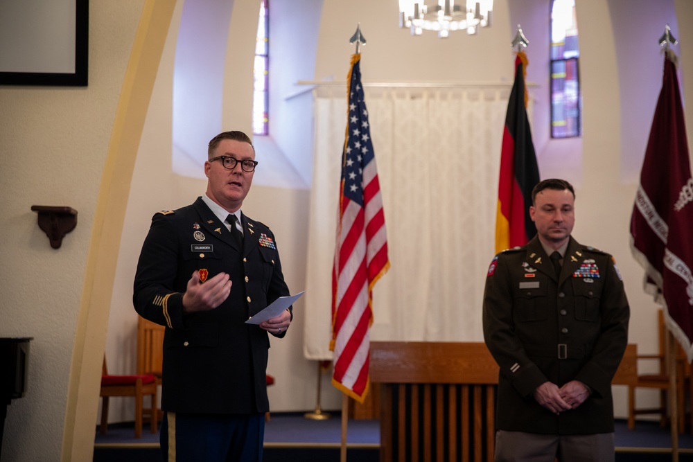 Maj. Glisson Promotion