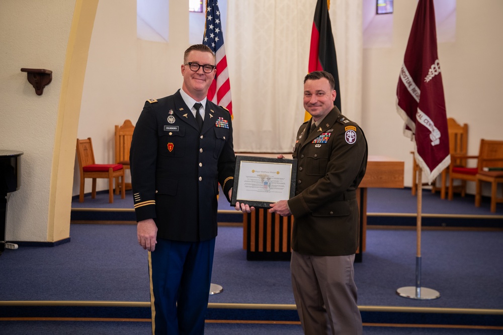 Maj. Glisson Promotion