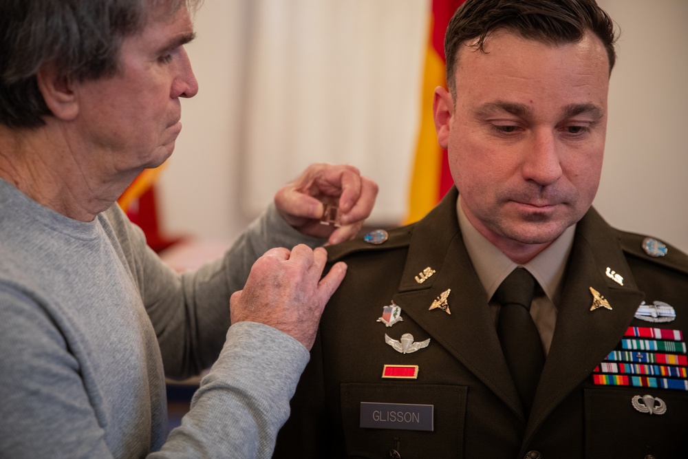 Maj. Glisson Promotion