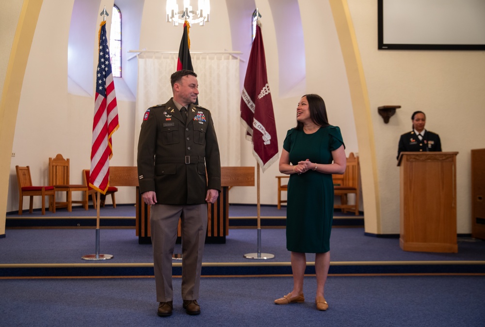 Maj. Glisson Promotion