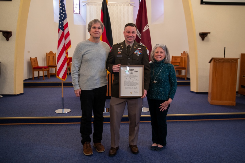 Maj. Glisson Promotion