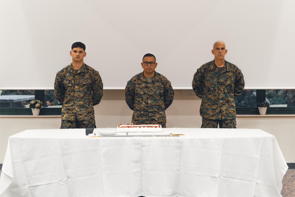 Task Force 61/2 celebrates the 249th Marine Corps Birthday