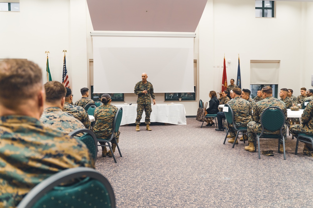 Task Force 61/2 celebrates the 249th Marine Corps Birthday