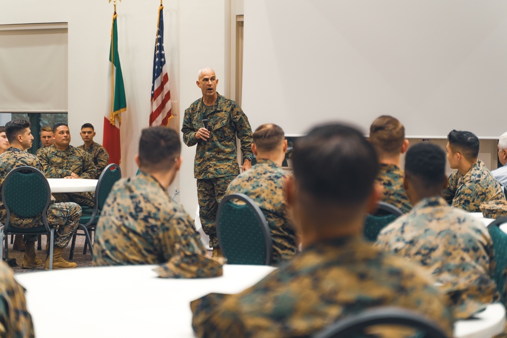 Task Force 61/2 celebrates the 249th Marine Corps Birthday