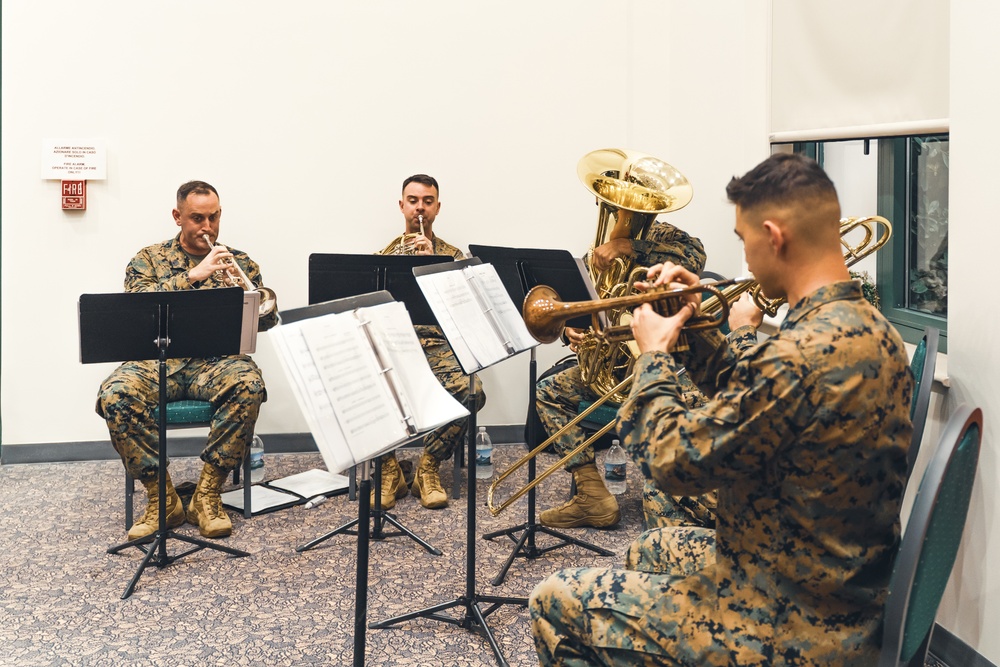 Task Force 61/2 celebrates the 249th Marine Corps Birthday