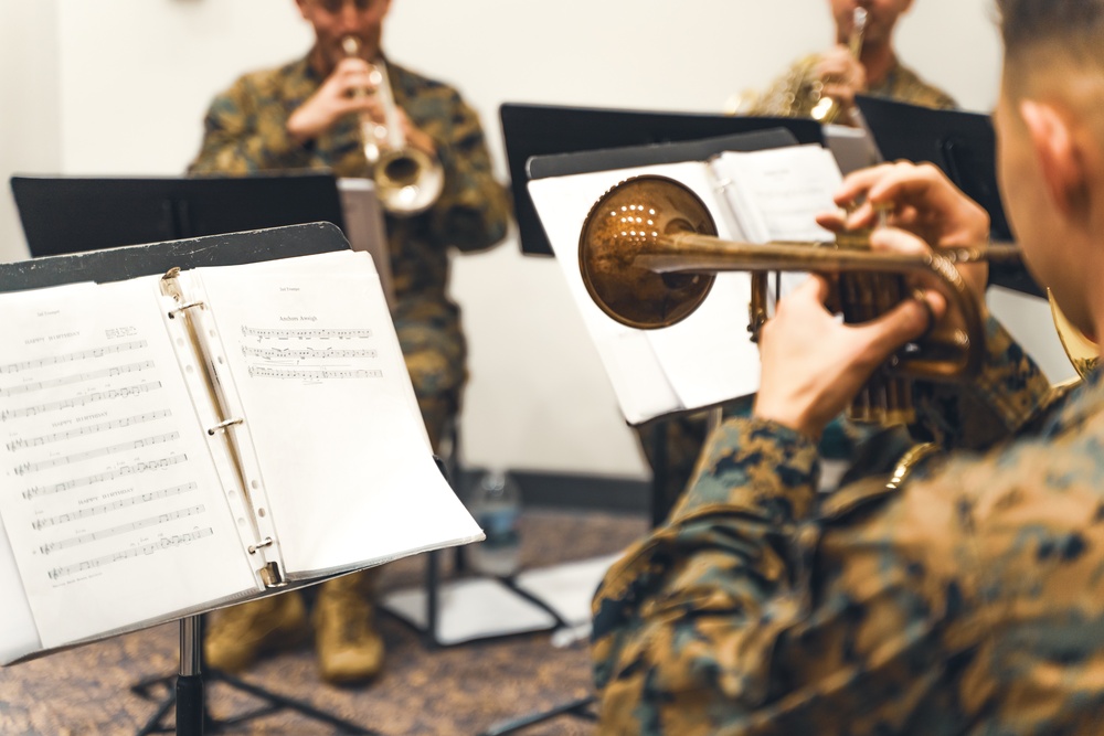 Task Force 61/2 celebrates the 249th Marine Corps Birthday