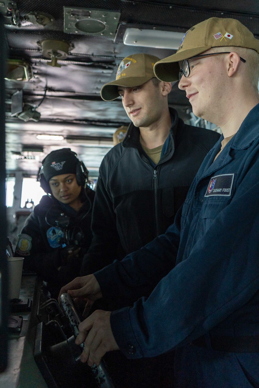 George Washington awards Warfighter of the Day: ITSN Zachary Foust