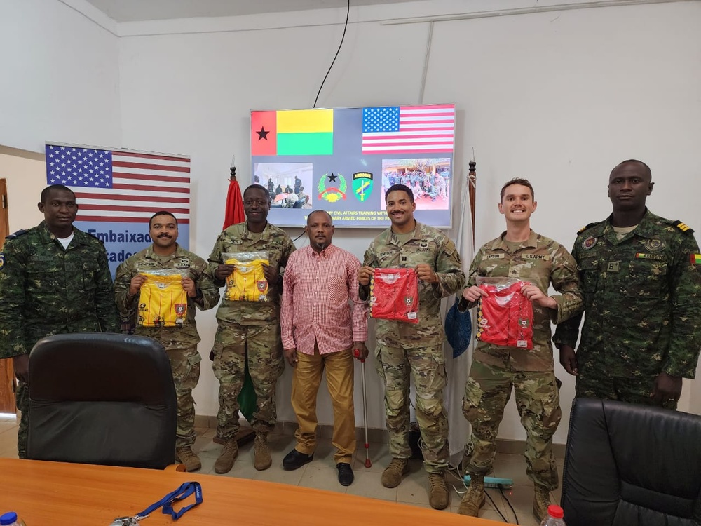 Civil affairs soldiers build partnerships in Guinea-Bissau