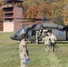 ROTC takes a ride on a UH-60 Black Hawk