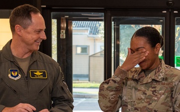 Staff Sgt. Moore receives STEP promotion