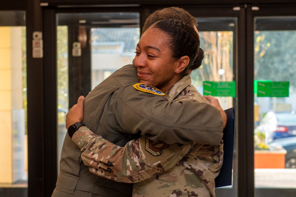 Staff Sgt. Moore receives STEP promotion