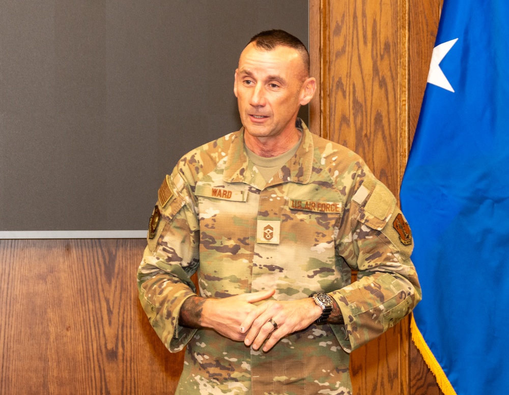 Chief Master Sgt. Ward becomes 11th PAANG Command Chief