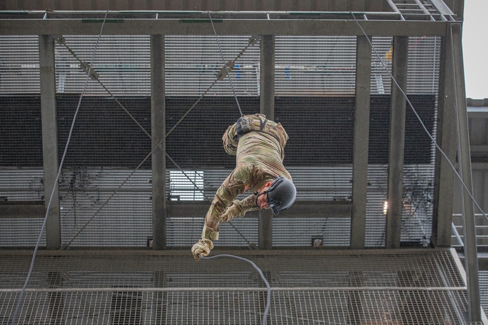 Rappel Master Course in Grafenwoehr