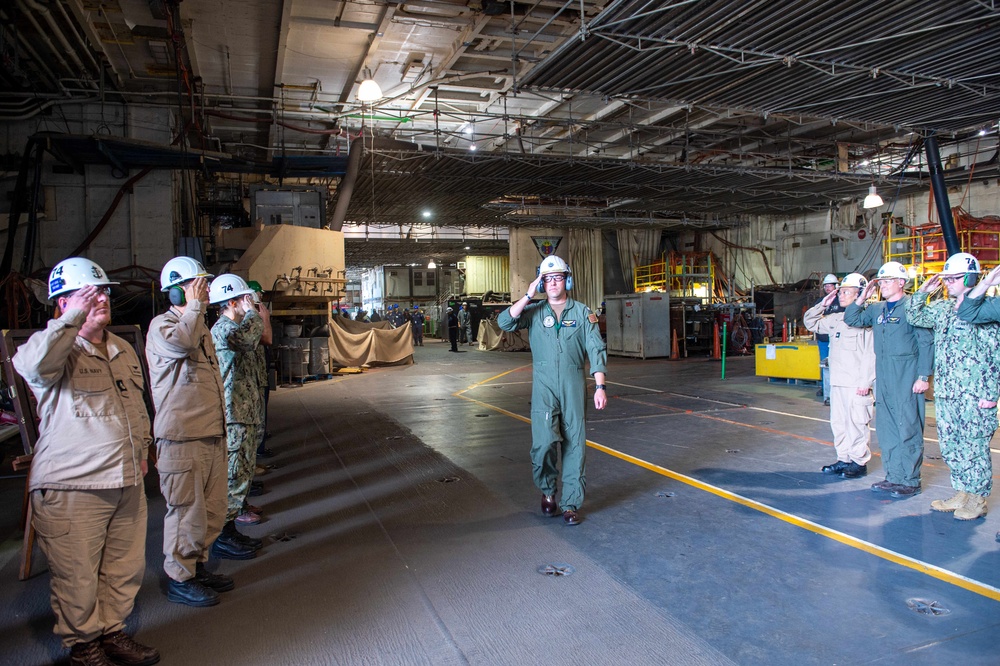 USS John C. Stennis Ring off