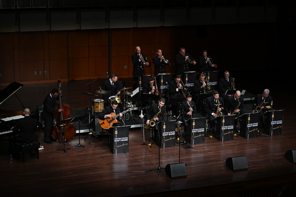 U.S. Navy Band Commodores perform in Mechanicsburg