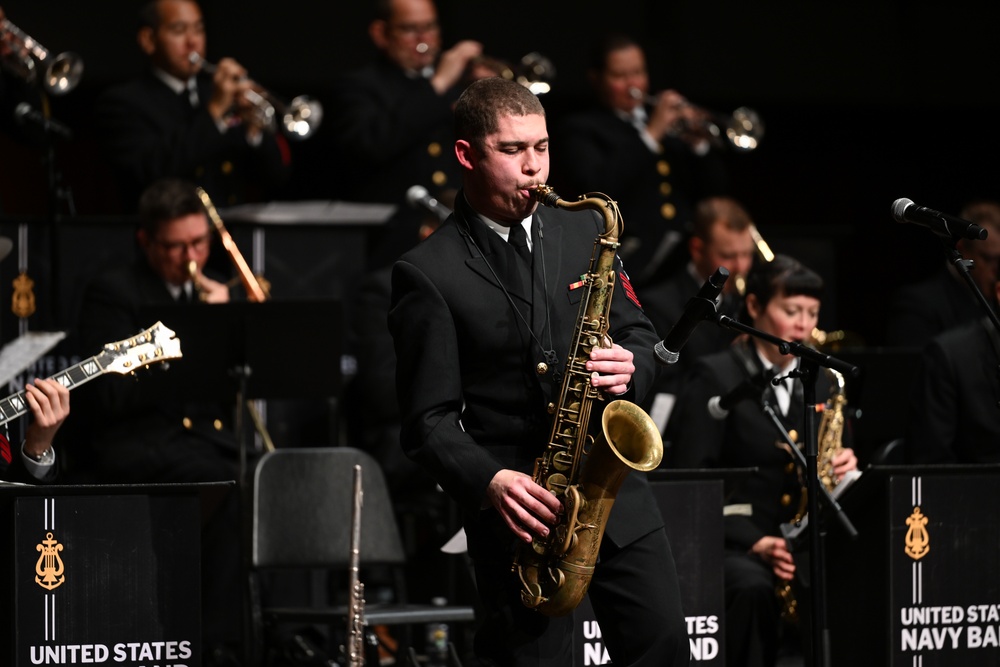 U.S. Navy Band Commodores perform in Mechanicsburg