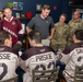 Defending Calder Cup champion Hershey Bears visit Fort Indiantown Gap, Pennsylvania National Guard members