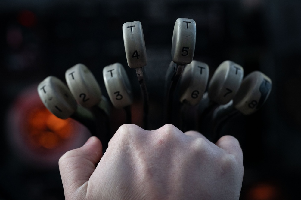 B-52s takeoff for BTF 25-1