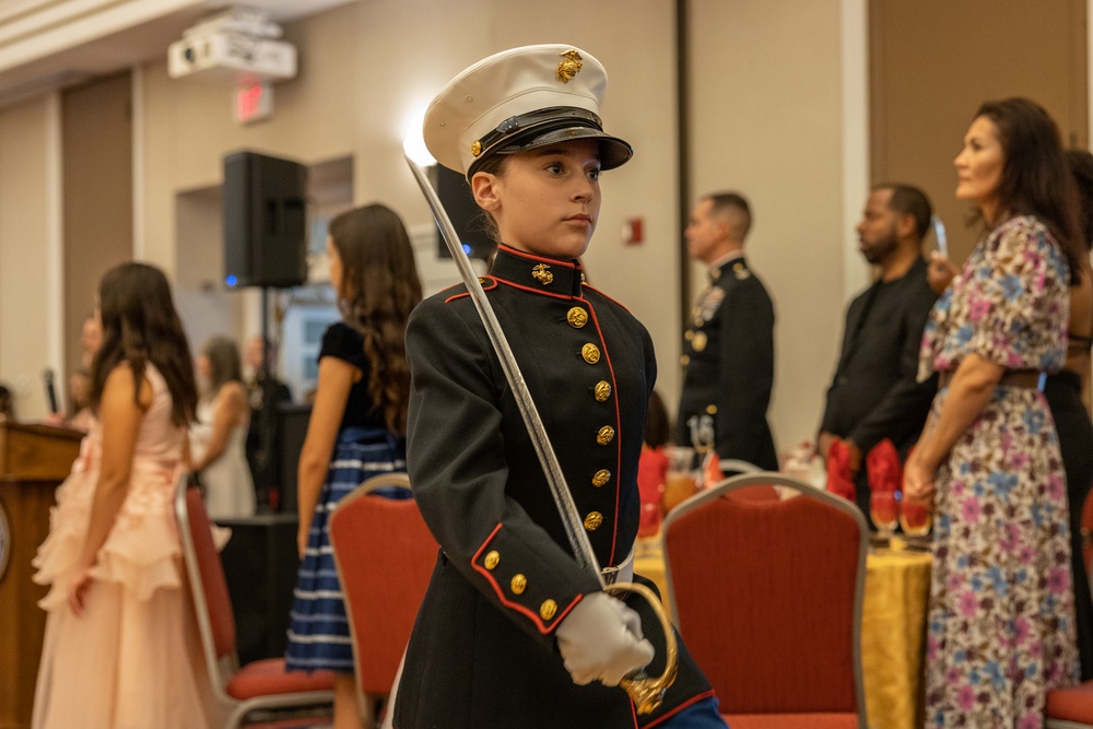 MCCS Marine Family Team Building celebrate the 249th Marine Corps Birthday