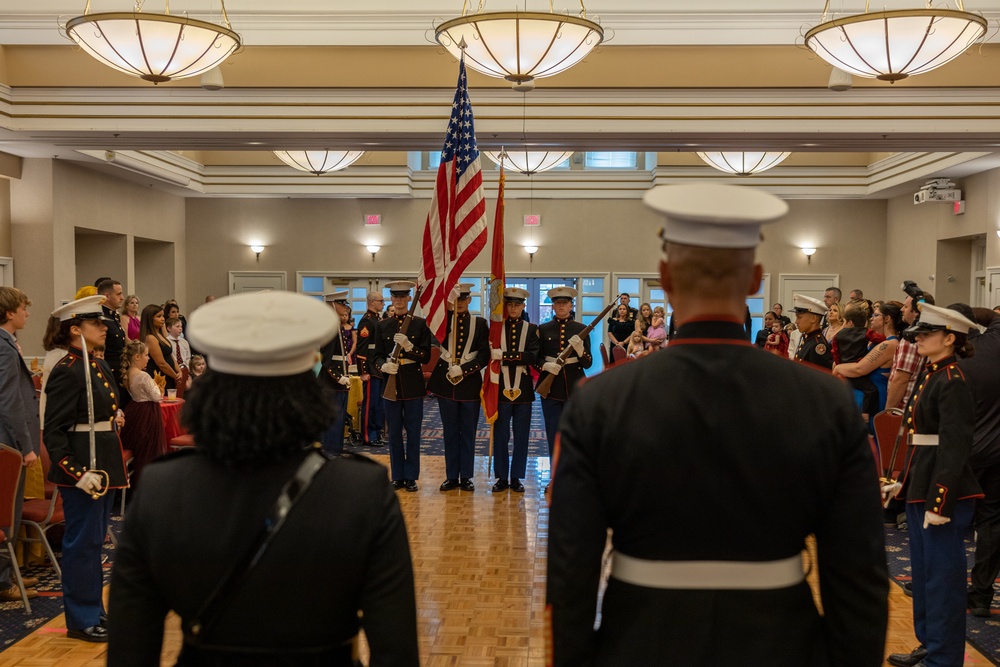 MCCS Marine Family Team Building celebrate the 249th Marine Corps Birthday