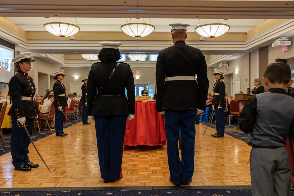 MCCS Marine Family Team Building celebrate the 249th Marine Corps Birthday