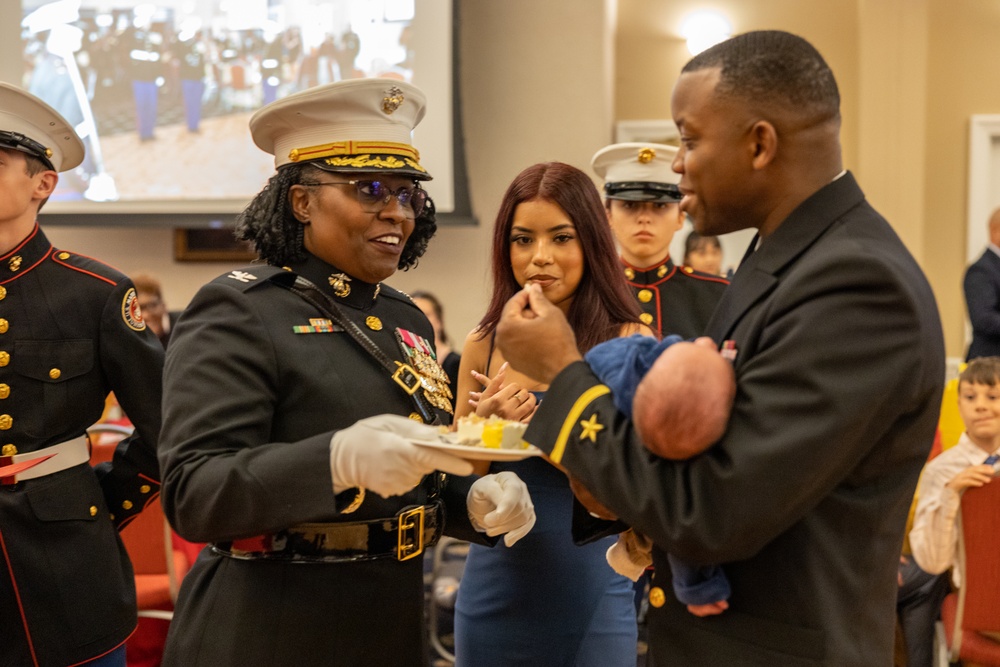 MCCS Marine Family Team Building celebrate the 249th Marine Corps Birthday
