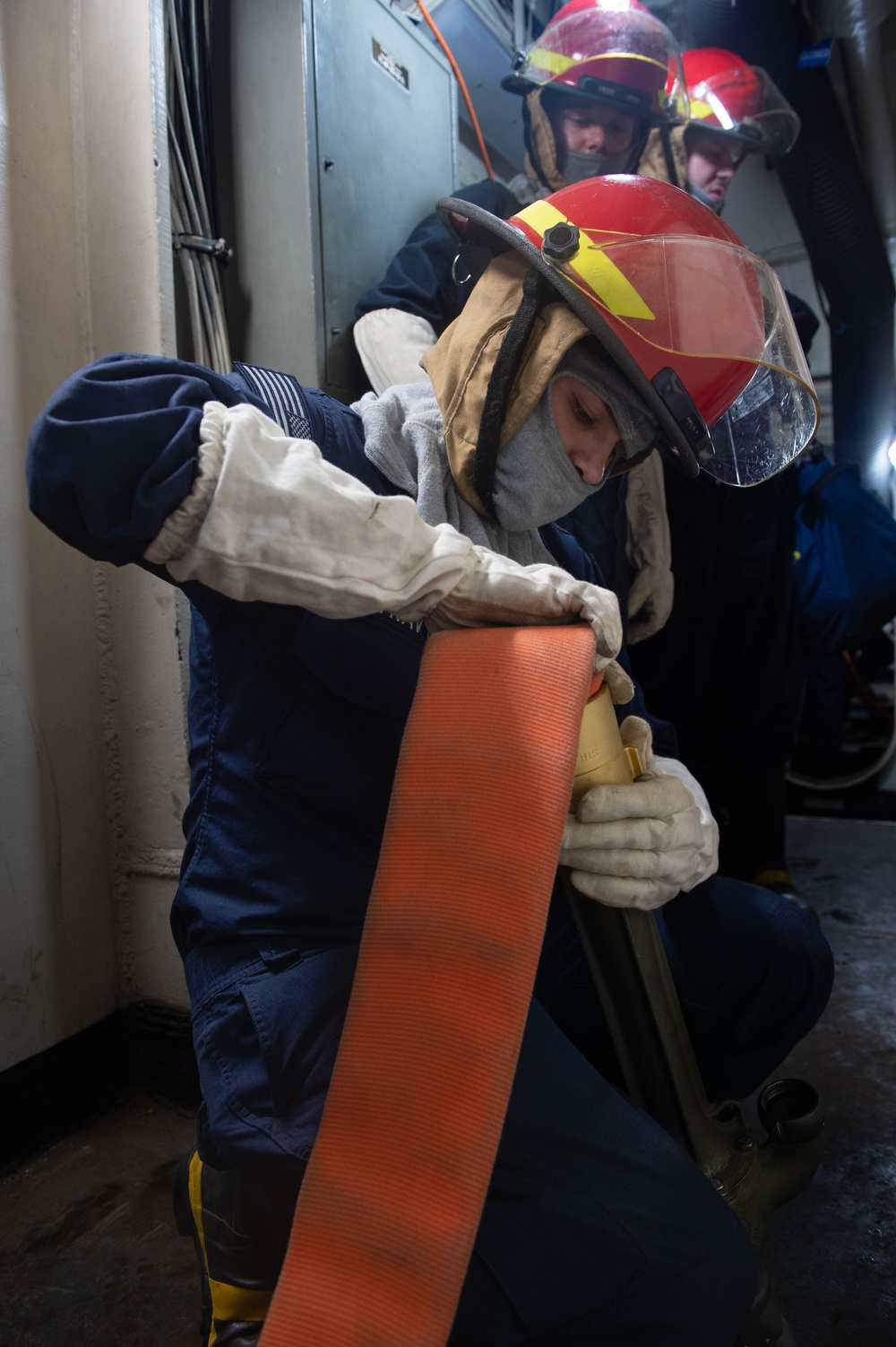 USS John C. Stennis (CVN 74) integrated flooding drill