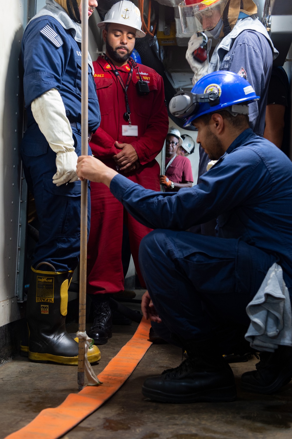 USS John C. Stennis (CVN 74) integrated flooding drill