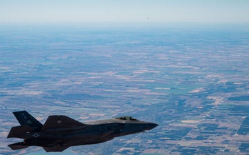 F-35 Formation Flight over Vance Air Force Base