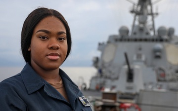 Dominican Republic Native Serves Aboard USS Dewey While Conducting Operations in the South China Sea