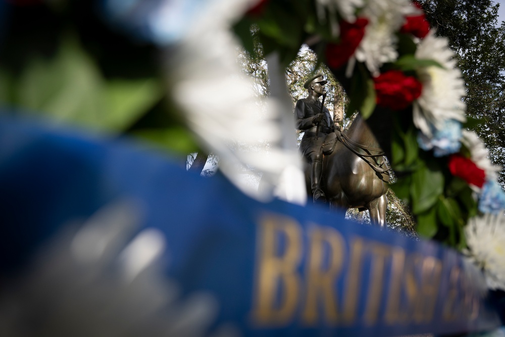 The British Embassy in Washington, D.C. Holds a Remembrance Ceremony at the Gravesite of Sir John Dill